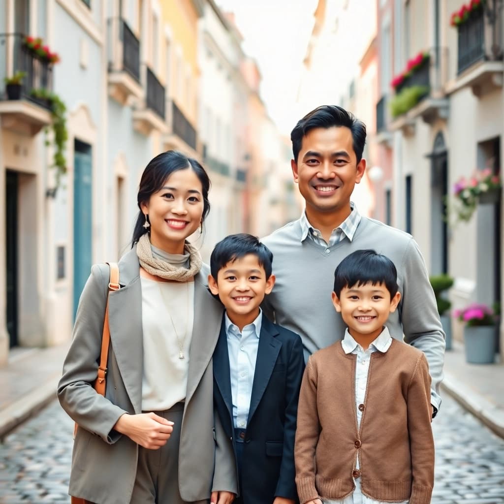 Photo of The Rahman Family
